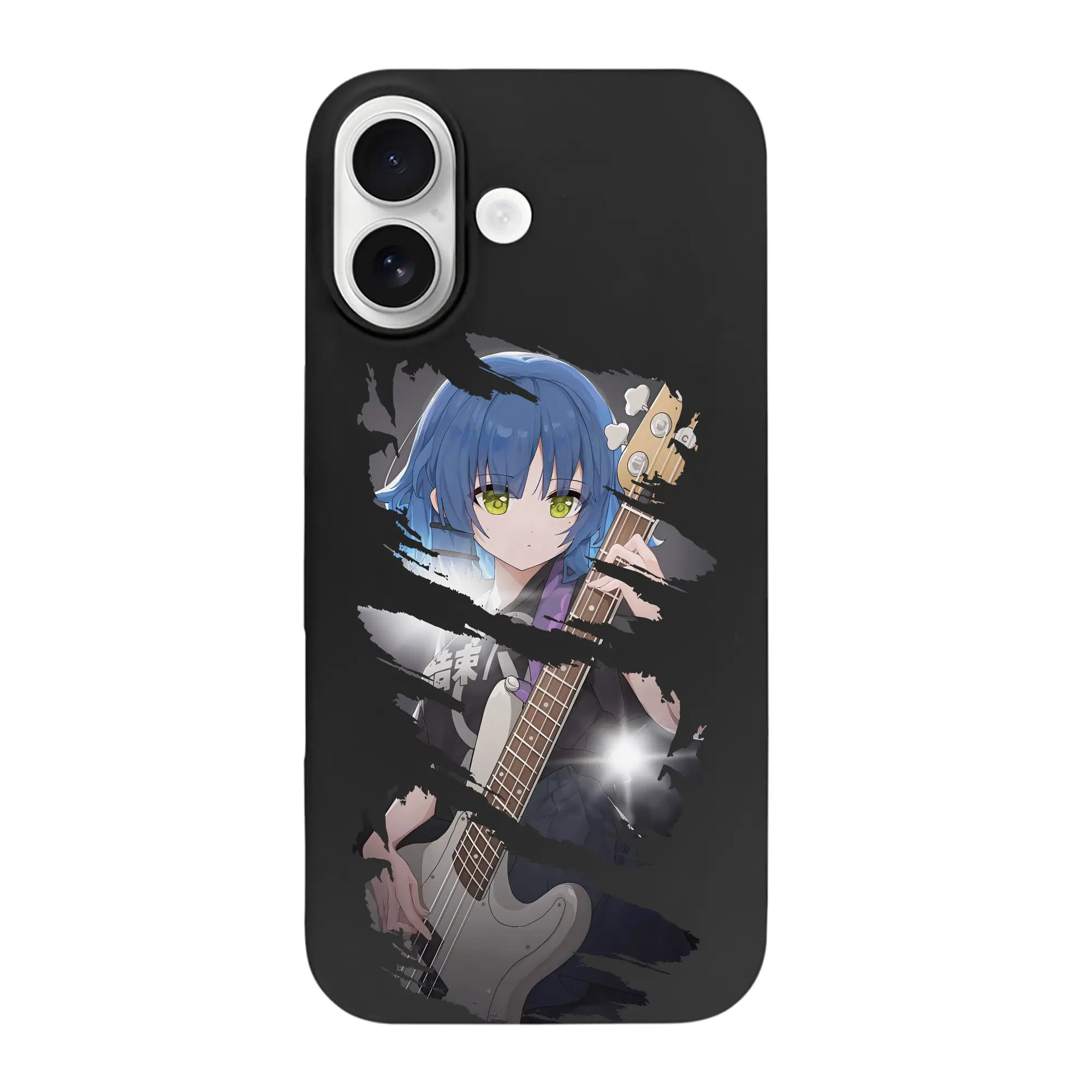 ぼっちざろっく！ グッズ,山田リョウ - iPhone 17 シリーズ シリコンケース 薄型 耐衝撃 指紋防止 ソフトタッチカバー 精密フィット 傷防止 保護ケース iPhone 17/17 Air/17 Pro/17 Pro Max 対応